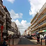 Luxury App, Frontal Sea View + South Terrace + Garage Apartman Middelkerke