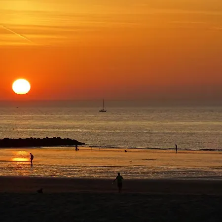 Appartamento Luxury App, Frontal Sea View + South Terrace + Garage Middelkerke